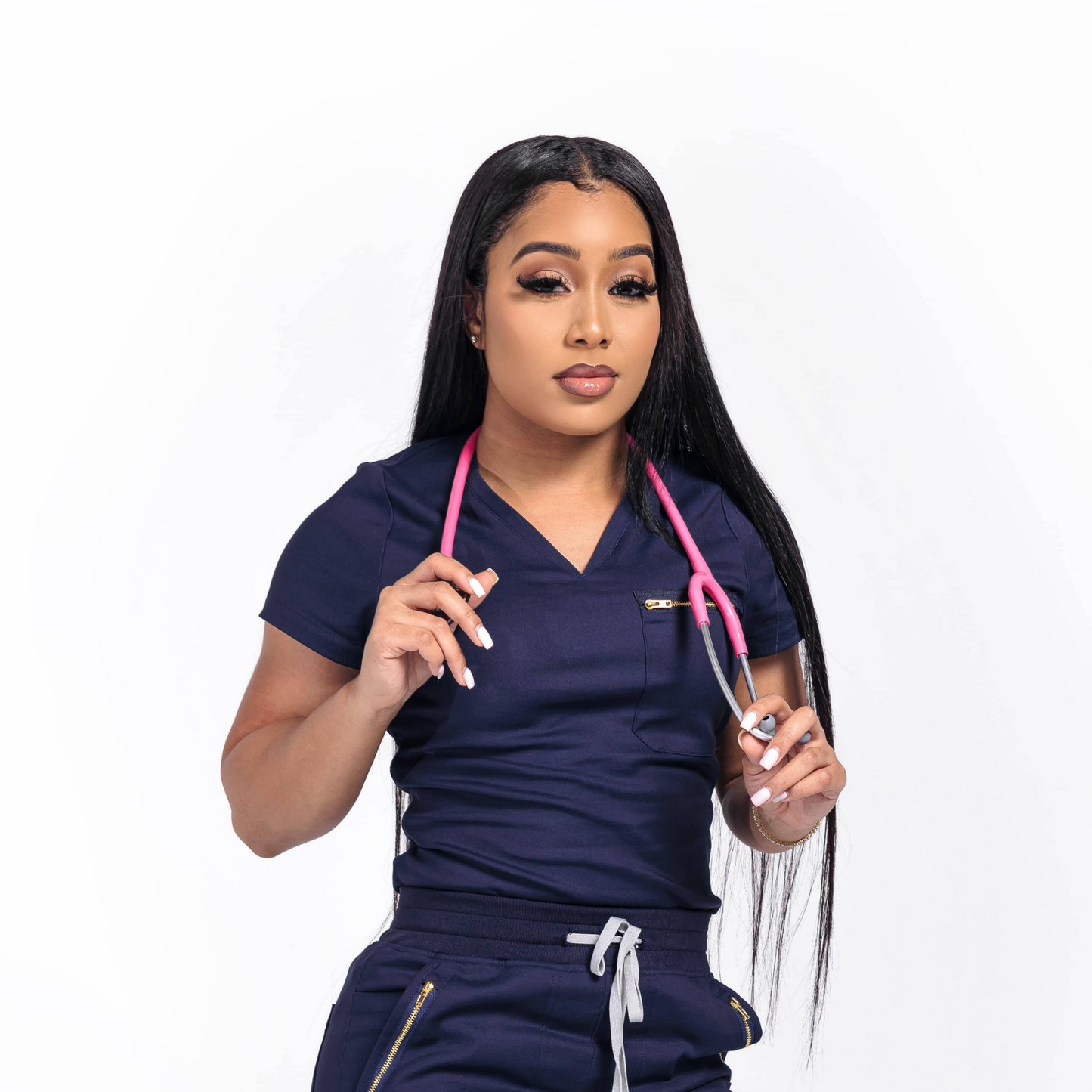 The Med Luxe© Jogger Luxe Top