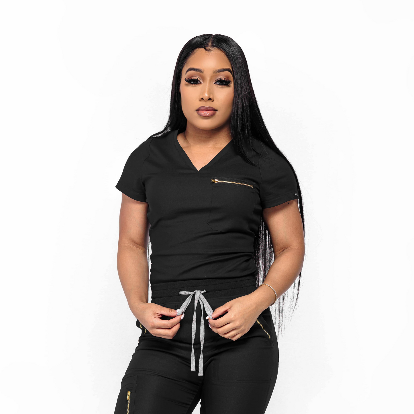 The Med Luxe© Jogger Luxe Top
